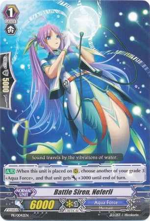 Battle Siren Neferli PR 0042EN Tournament Participation Promo Cardfight Vanguard Promos Battle Siren Neferli PR 0042EN Tournament Participation Promo Cardfight Vanguard Promos
