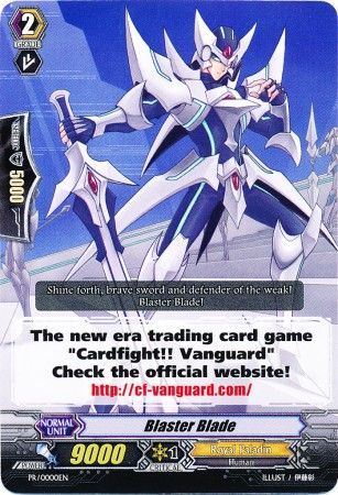 Blaster Blade - PR/0000EN - Promo - Cardfight!! Vanguard Promos ...