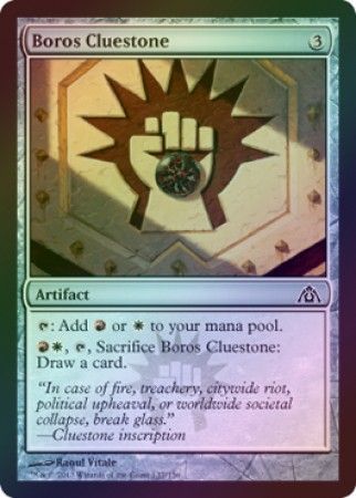 Boros Cluestone Foil Dragon s Maze Foil Singles Boros Cluestone Foil Dragon s Maze Foil Singles
