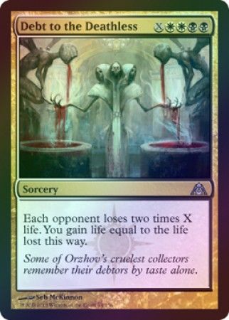 Debt to the Deathless Foil Dragon s Maze Foil Singles Debt to the Deathless Foil Dragon s Maze Foil Singles