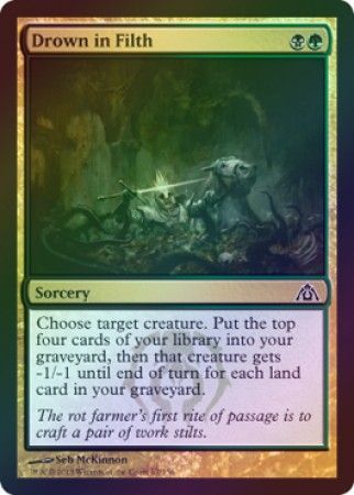 Drown in Filth Foil Dragon s Maze Foil Singles Drown in Filth Foil Dragon s Maze Foil Singles