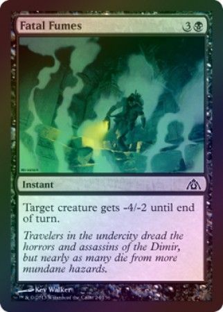Fatal Fumes Foil Dragon s Maze Foil Singles Fatal Fumes Foil Dragon s Maze Foil Singles