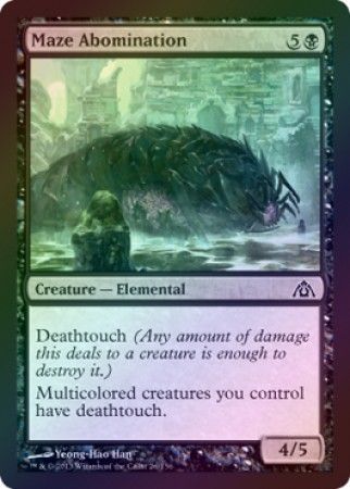 Maze Abomination Foil Dragon s Maze Foil Singles Maze Abomination Foil Dragon s Maze Foil Singles