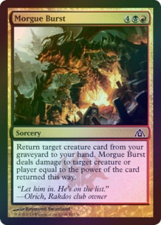 Morgue Burst Foil Morgue Burst Foil