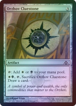 Orzhov Cluestone Foil Dragon s Maze Foil Singles Orzhov Cluestone Foil Dragon s Maze Foil Singles
