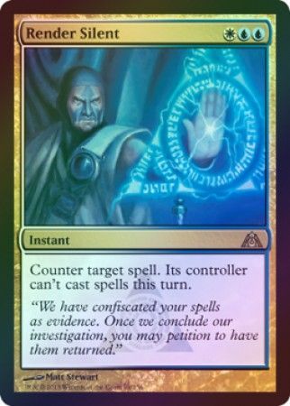 Render Silent Foil Dragon s Maze Foil Singles Render Silent Foil Dragon s Maze Foil Singles