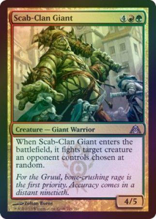 Scab Clan Giant Foil Dragon s Maze Foil Singles Scab Clan Giant Foil Dragon s Maze Foil Singles