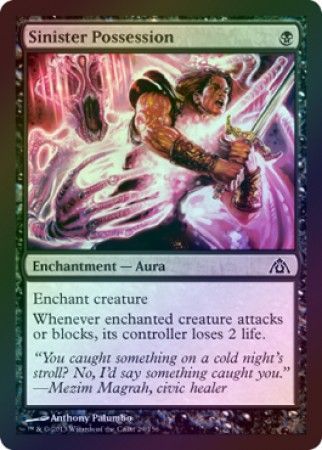 Sinister Possession Foil Dragon s Maze Foil Singles Sinister Possession Foil Dragon s Maze Foil Singles