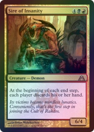 Sire of Insanity Foil Dragon s Maze Foil Singles Sire of Insanity Foil Dragon s Maze Foil Singles
