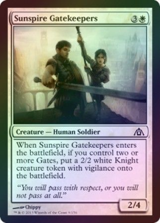 Sunspire Gatekeepers Foil Dragon s Maze Foil Singles Sunspire Gatekeepers Foil Dragon s Maze Foil Singles