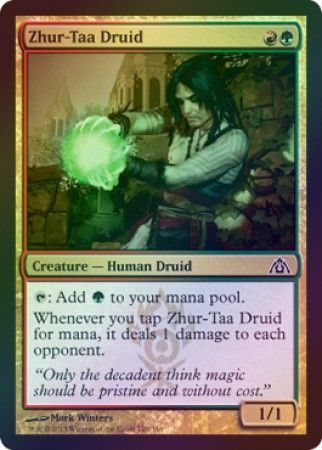 Zhur Taa Druid Foil Dragon s Maze Foil Singles Zhur Taa Druid Foil Dragon s Maze Foil Singles