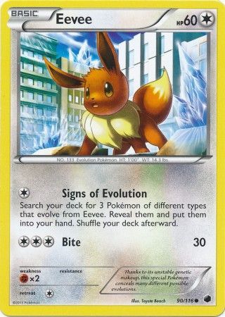 eevee evolutions cards team plasma