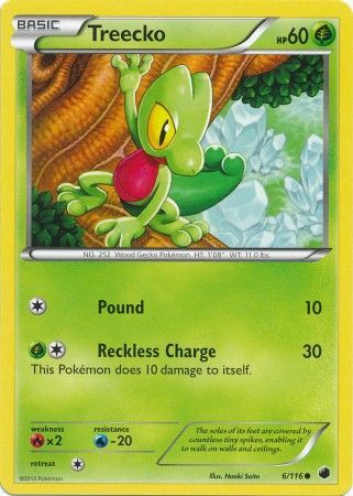 Treecko 6 116 Common Treecko 6 116 Common