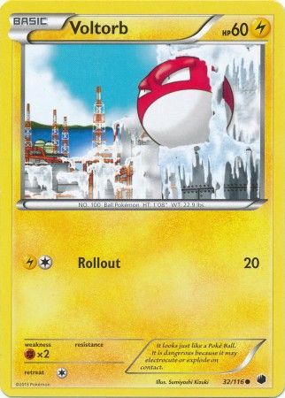 Voltorb 32 116 Common Voltorb 32 116 Common