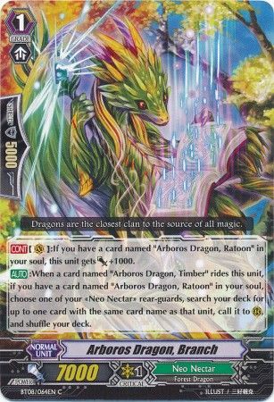 Arboros Dragon Branch BT08 064EN Common C Arboros Dragon Branch BT08 064EN Common C