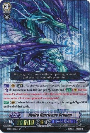 Hydro Hurricane Dragon BT08 S06EN Special Parallel SP Hydro Hurricane Dragon BT08 S06EN Special Parallel SP