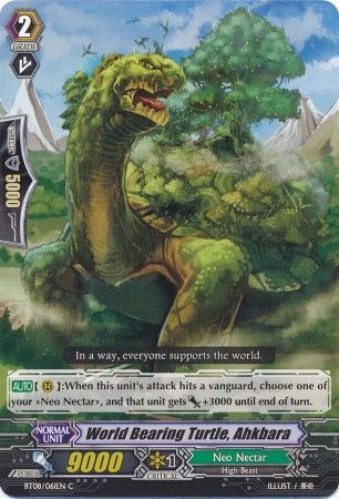 World Bearing Turtle Ahkbara BT08 061EN Common C World Bearing Turtle Ahkbara BT08 061EN Common C