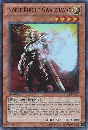 Noble Knight Gwalchavad LTGY EN081 Ultra Rare 1st Edition Lord of the Tachyon Galaxy 1st Edition Singles Noble Knight Gwalchavad LTGY EN081 Ultra Rare 1st Edition Lord of the Tachyon Galaxy 1st Edition Singles