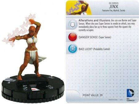 Jinx 007 Teen Titans DC Heroclix Teen Titans Booster Set Jinx 007 Teen Titans DC Heroclix Teen Titans Booster Set