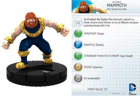 Mammoth 011 Teen Titans DC Heroclix Mammoth 011 Teen Titans DC Heroclix