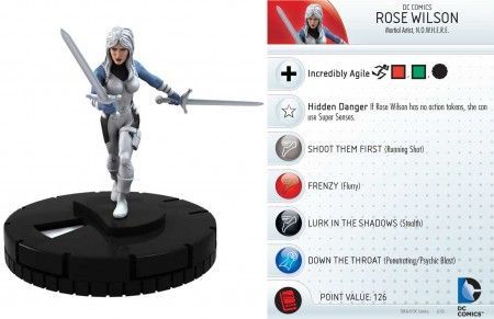 Rose Wilson 030 Teen Titans DC Heroclix Rose Wilson 030 Teen Titans DC Heroclix