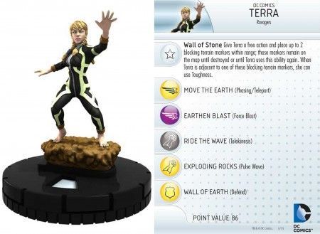 Terra 035 Teen Titans DC Heroclix Terra 035 Teen Titans DC Heroclix