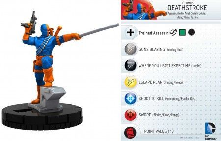 Deathstroke 037a Teen Titans DC Heroclix Deathstroke 037a Teen Titans DC Heroclix