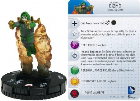 Gizmo 044 Teen Titans DC Heroclix Teen Titans Booster Set Gizmo 044 Teen Titans DC Heroclix Teen Titans Booster Set