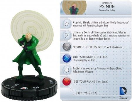 Psimon 052 Teen Titans DC Heroclix Psimon 052 Teen Titans DC Heroclix