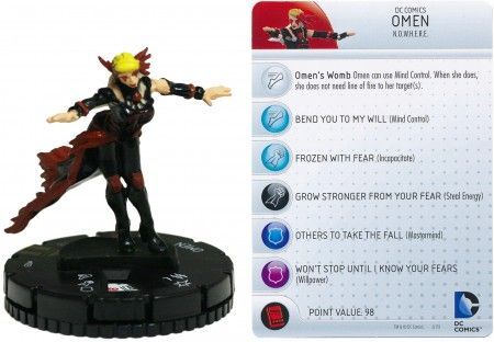Omen 053 Teen Titans DC Heroclix Teen Titans Booster Set Omen 053 Teen Titans DC Heroclix Teen Titans Booster Set