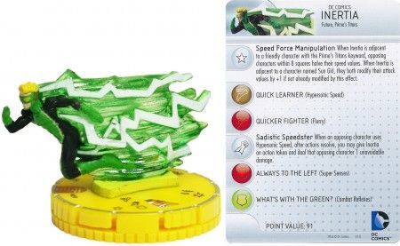 Inertia 059 Chase Rare Teen Titans DC Heroclix Inertia 059 Chase Rare Teen Titans DC Heroclix