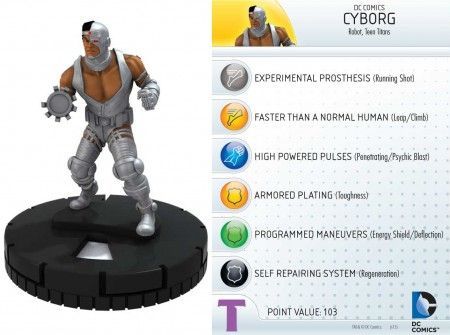Cyborg 063 Teen Titans DC Heroclix Cyborg 063 Teen Titans DC Heroclix