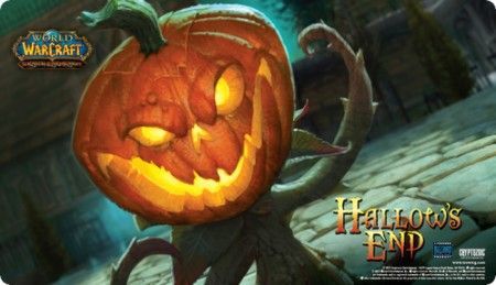World of Warcraft Hallow s End 2012 Sinister Squashling Playmat Playmats World of Warcraft Hallow s End 2012 Sinister Squashling Playmat Playmats