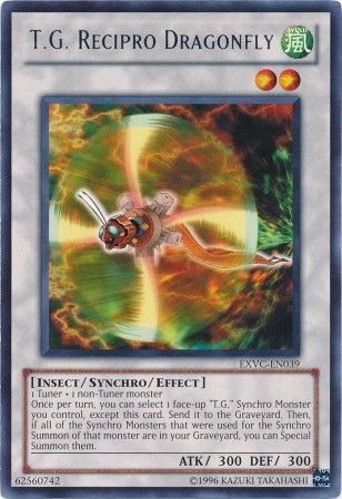 T G Recipro Dragonfly EXVC EN039 Rare Unlimited T G Recipro Dragonfly EXVC EN039 Rare Unlimited