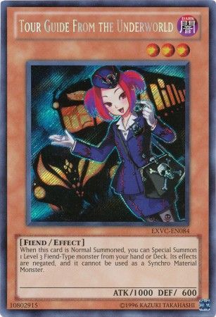 Tour Guide From the Underworld - EXVC-EN084 - Secret Rare Unlimited