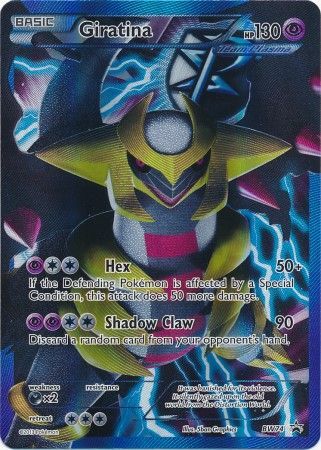 Giratina Bw74 Full Art Ultra Rare