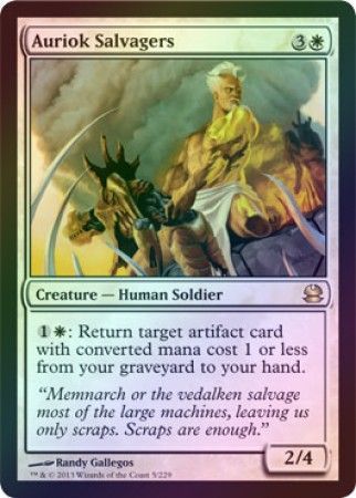 Auriok Salvagers - Modern Masters Foil - Magic | TrollAndToad