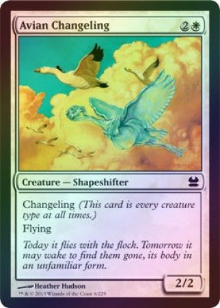 Avian Changeling Foil Avian Changeling Foil