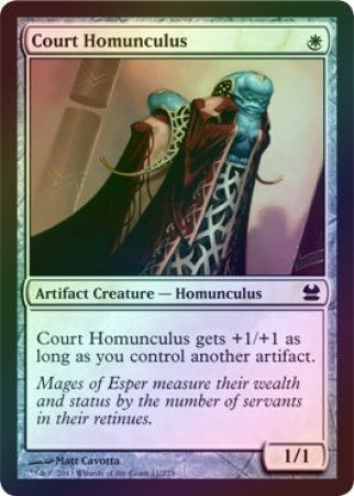 Court Homunculus Foil Modern Masters Foil Singles Court Homunculus Foil Modern Masters Foil Singles