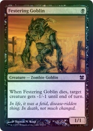Festering Goblin Foil Festering Goblin Foil