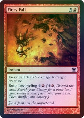 Fiery Fall Foil Modern Masters Foil Singles Fiery Fall Foil Modern Masters Foil Singles