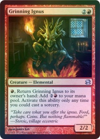Grinning Ignus Foil Grinning Ignus Foil