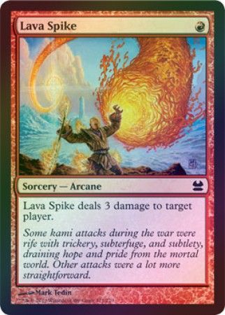 Lava Spike Foil Lava Spike Foil