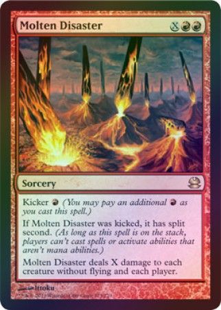 Molten Disaster Foil Modern Masters Foil Singles Molten Disaster Foil Modern Masters Foil Singles