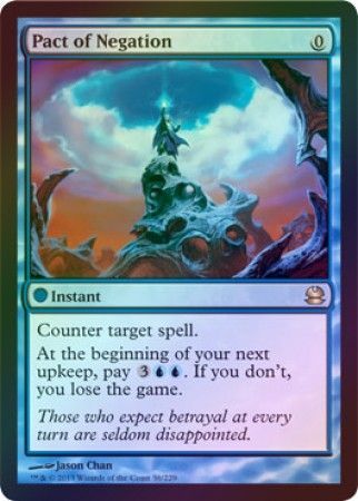 Pact of Negation Foil Modern Masters Foil Singles Pact of Negation Foil Modern Masters Foil Singles