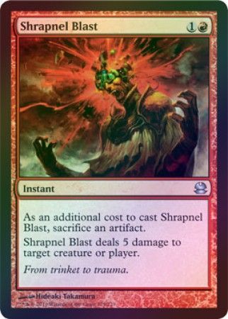 Shrapnel Blast Foil Modern Masters Foil Singles Shrapnel Blast Foil Modern Masters Foil Singles