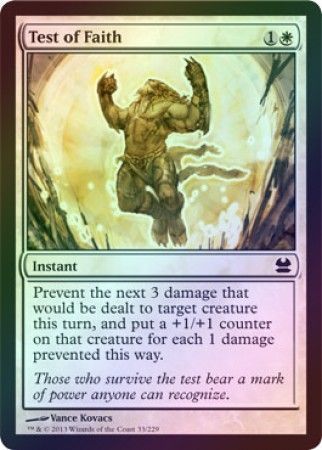 Test of Faith Foil Test of Faith Foil