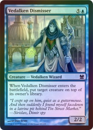 Vedalken Dismisser Foil Modern Masters Foil Singles Vedalken Dismisser Foil Modern Masters Foil Singles