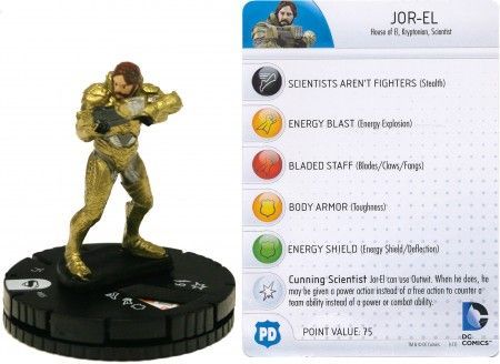 Jor El 005 Man of Steel Gravity Feed DC Heroclix Man of Steel Gravity Feed Singles Jor El 005 Man of Steel Gravity Feed DC Heroclix Man of Steel Gravity Feed Singles