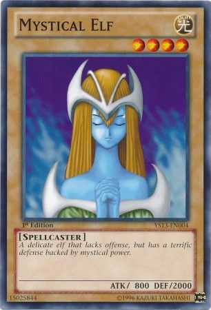Mystical Elf YS13 EN004 Common 1st Edition Starter Deck Super Starter V for Victory YS13 Mystical Elf YS13 EN004 Common 1st Edition Starter Deck Super Starter V for Victory YS13
